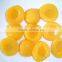 Canned yellow peach in syrup