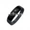 Black color TPU Strap waterproof OLED display health bracelet