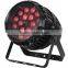 4in1 rgbw ip65 waterproof 18pcs led par zoom stage light