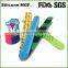 Fashion Promotion silicone Polka Dots Slap Bracelets Happy Birthday Gift