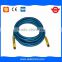 China Alibaba good price and quality with linen surface for car washer DN 8 steel braided rubber hose