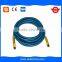 China  good price and quality with linen surface for car washer DN 8 steel braided rubber hose