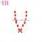 New Kids Baby Girls Set Party Jewelry Princess Colorful Beads Necklace&Bracelet