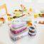 Homdox 5PCS PP Rectangle Food Meat Fish Storage Sets Containers Fresh Microwave Freezer Box AM003887