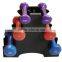 VINYL/NEOPRENE DUMBBELL SET