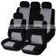 polyester and cotton material car seat cvoer with headrest cover