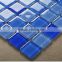 Sea Blue crystal Glass mosaic tile with good quality