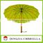 16 K wooden pole plastic umbrella clip straight umbrella