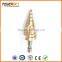 HSS Spiral Groove Step Drill Set 4-20MM Titanium