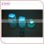 3Pc Color Changing Battery Operated LED Light Candle Set With Remote Control