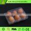 Wholesale plastic egg packaging cartons 6 cells