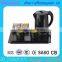 Doubel welcome kettle and melamine sachet holder tray hotel products