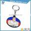 valrious colors and design promotional cheap custom soccer keychains in bulk