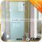 Nanocoating tempered glass door shower