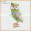 outdoor garden fiberglass owl statues resin decorative wholesale