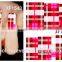 2016 wholesale popular colorful water decals nail art stickers