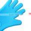 Silicone non-slip five finger kitchen glove                        
                                                Quality Choice