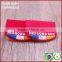 Private new custom embossed silicone label for mens jeans cloths shirts