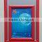 Snapper Frame coloful aluminium board,a1a2a3a4 poster clip frame,snap frame board red