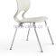 Wholesale Dining Chair Plastic Chair with Metal Leg