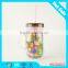 Fashion Customized Cup With Straw Plastic Straw Mug Starw Cup With OEM Design