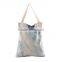 Fashion Reusable Jean Bags Ladies Tote Shopping Bag Recycle Handbags ECO Bag