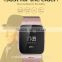 2016New design SOS Anti-dropoff alarm personal elderly wrist watch gps tracking device for kids