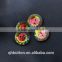 ACRYLIC PLASTIC COLORFUL CRYSTAL 2-HOLES BUTTON FOR WOMEN COAT