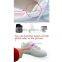 genuine leather women led canvas shoe