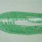 Natural Columbian Emerald Faceted Rondell 9 strand Necklace