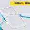 4000mah/5000mah credit card shape design portable power bank charger built-in 2 dual usb charging cables for X'mas gift