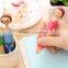 DIY creative stationery kids personalized Novelty plastic cartoon doll shaped ball point students kids best promotional gifts