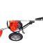 handpush gasoline lawn mower with wheels