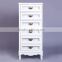 High Quality Wooden Living Room Cabinet Furniture 6 Drawers Side Table