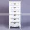 High Quality Wooden Living Room Cabinet Furniture 6 Drawers Side Table