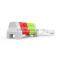 horizontal model rotary power strip with USB