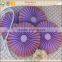 Christmas decoration Paper rosettes hanging paper fan