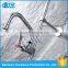 OEM&ODM accept dual handle 8" wall mount 6" spout chrome finishing brass china kitchen faucet