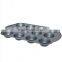 cast iron muffin pan round cake mould for muffin pan with carbon steel