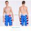 Daijun OEM new design high quality polyester sublimation flag star hot sale mens shorts