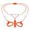 Noise cancelling stereo ear hook sport wireless bluetooth headphones