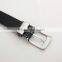 Mens new suit genuine lrather belt with pin reversible buckle