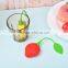 Silicone Tea Infuser Lemon Tea Leaf Bag Strainer Orange Filter Tools