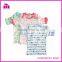 100% cotton short sleeve new born baby clothes set
