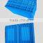 69L Plastic collapsible storage crate