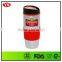 450 ml silver thermal tumbler with colorful wraps