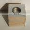 square cheap wooden candlestick