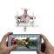 Cheerson CX-10W Grey Quadcopter APP Control / 0.3MP Camera / 2.4G 4CH 6 Axis / Light