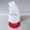 Customizable Laser Cut Felt Christmas Decoration Snowman Small