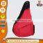  customize polyester crossbody triangle sling bag chest back pack